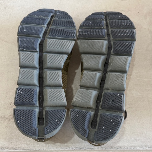 On Running Cloud X Men's Khaki Athletic Shoes - Picture 2 of 5